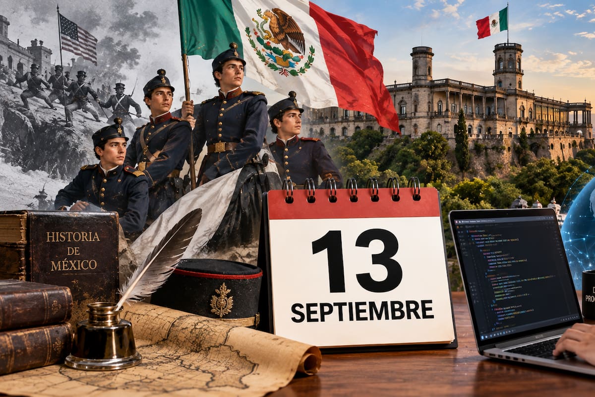 Qué se celebra el 13 de septiembre: Niños Héroes, Día del Programador y otros hechos históricos de esta fecha