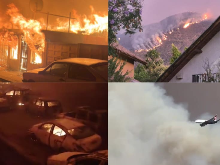 Incendios forestales arrasan Chile, dejan 15 muertos y 50,000 evacuados