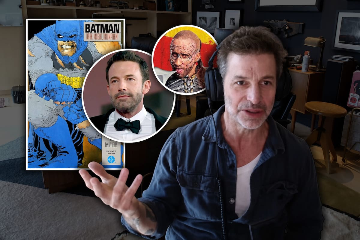 Así convenció Zack Snyder a Ben Affleck de interpretar al Batman inspirado en el cómic de Frank Miller: Matthias Schoenaerts, actor de Krem en “Supergirl”, era el “Plan B”