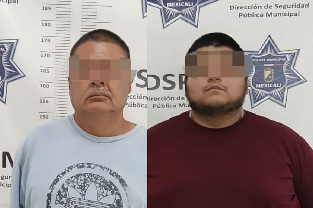 Detienen a dos hombres armados y los vinculan con robos de vehículos