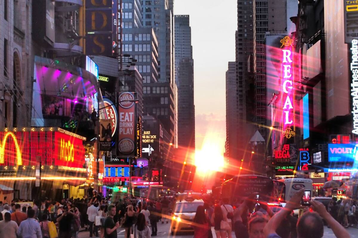 ¿Qué es Manhattanhenge que ocurre en NY?