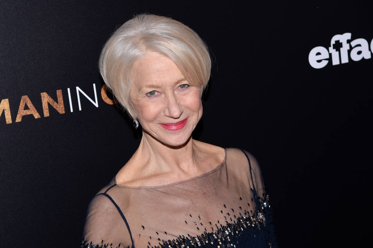 Helen Mirren recibe un premio con un discurso escrito por inteligencia artificial