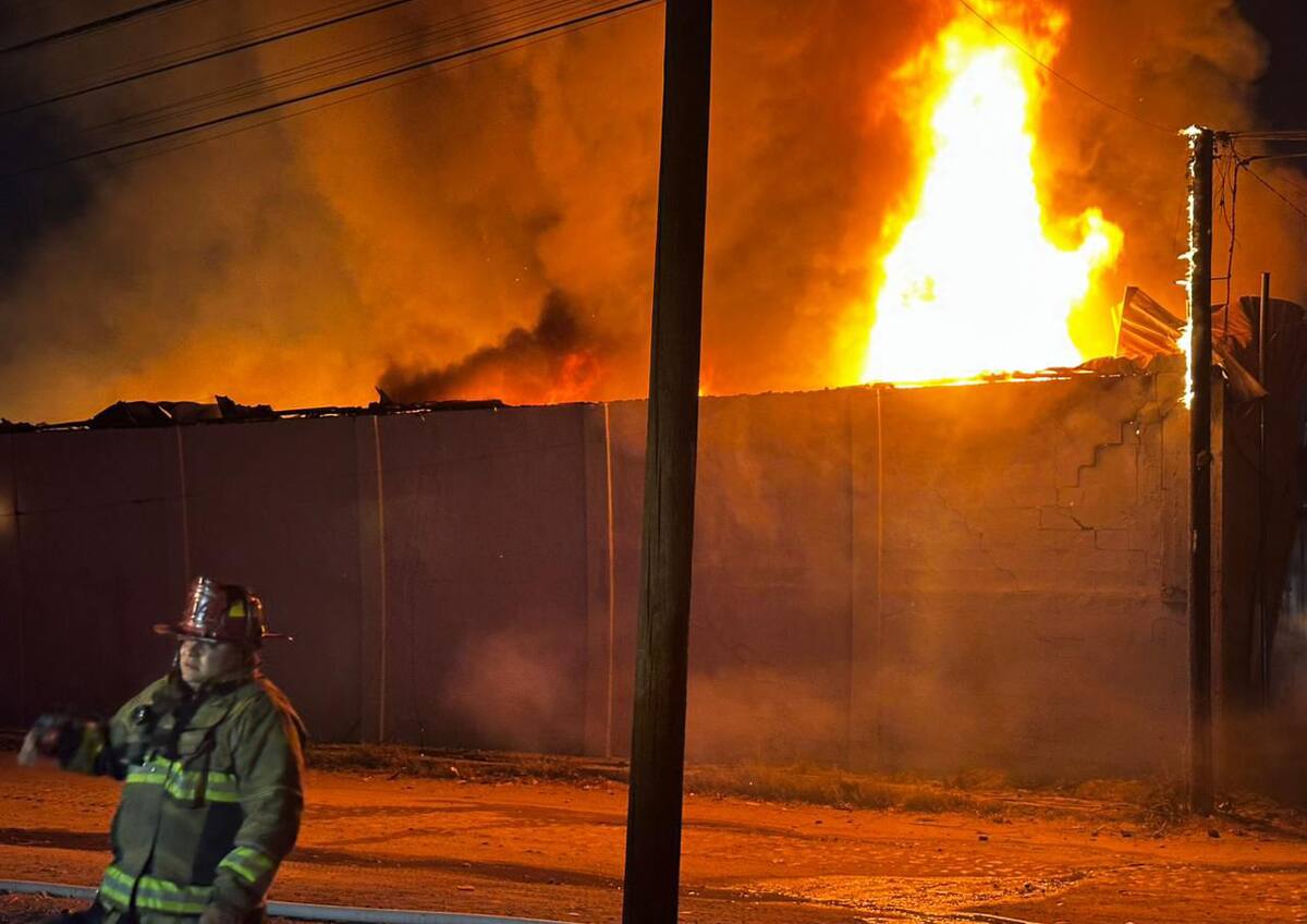 Alrededor de 30 elementos de bomberos acudieron a sofocar las llamas.