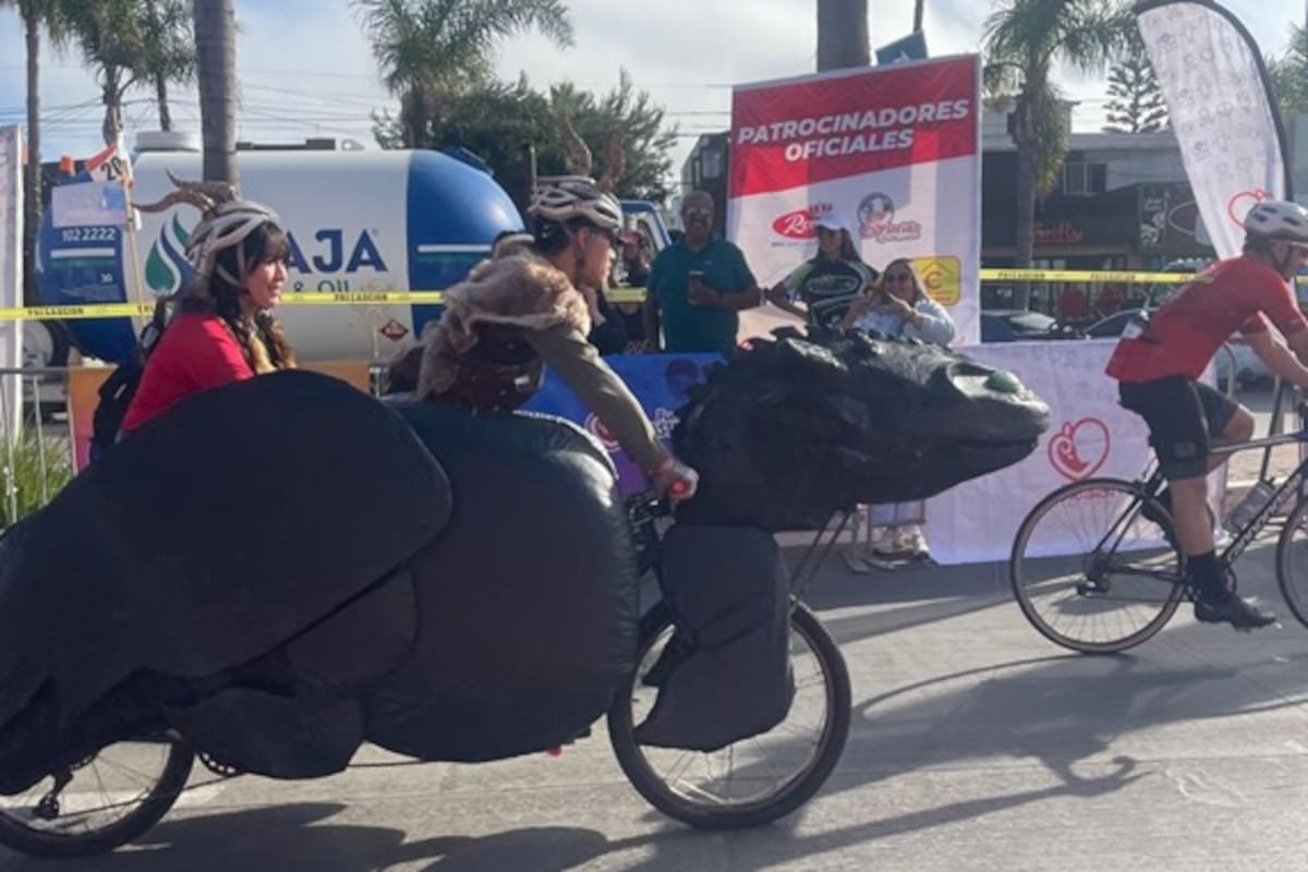 Una marea de 3 mil almas pedaleando de Rosarito a Ensenada para salvar vidas