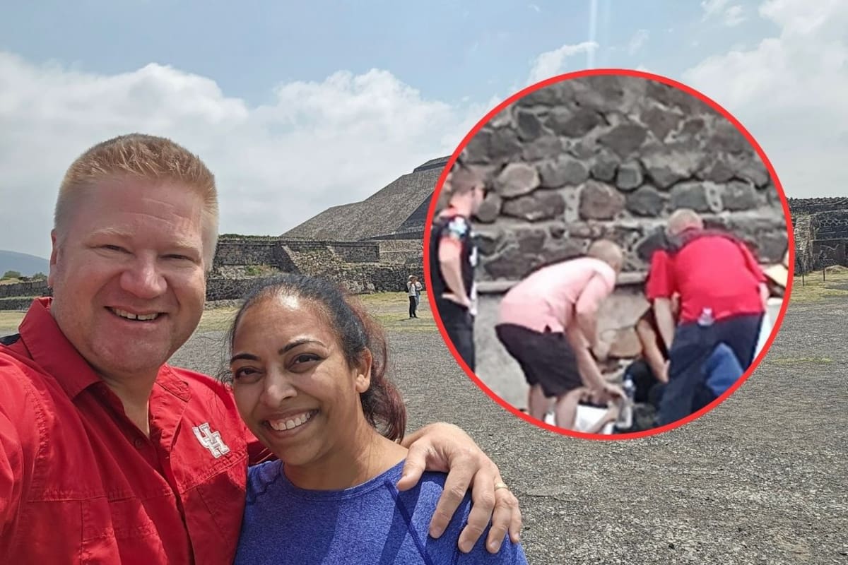 Un bombero y una doctora de Houston disfrutaban de sus vacaciones en las pirámides de Teotihuacán cuando un ataque armado los obligó a esconderse y luego a salvar vidas: “Nos recuerdan que el servicio no se detiene cuando termina el turno”