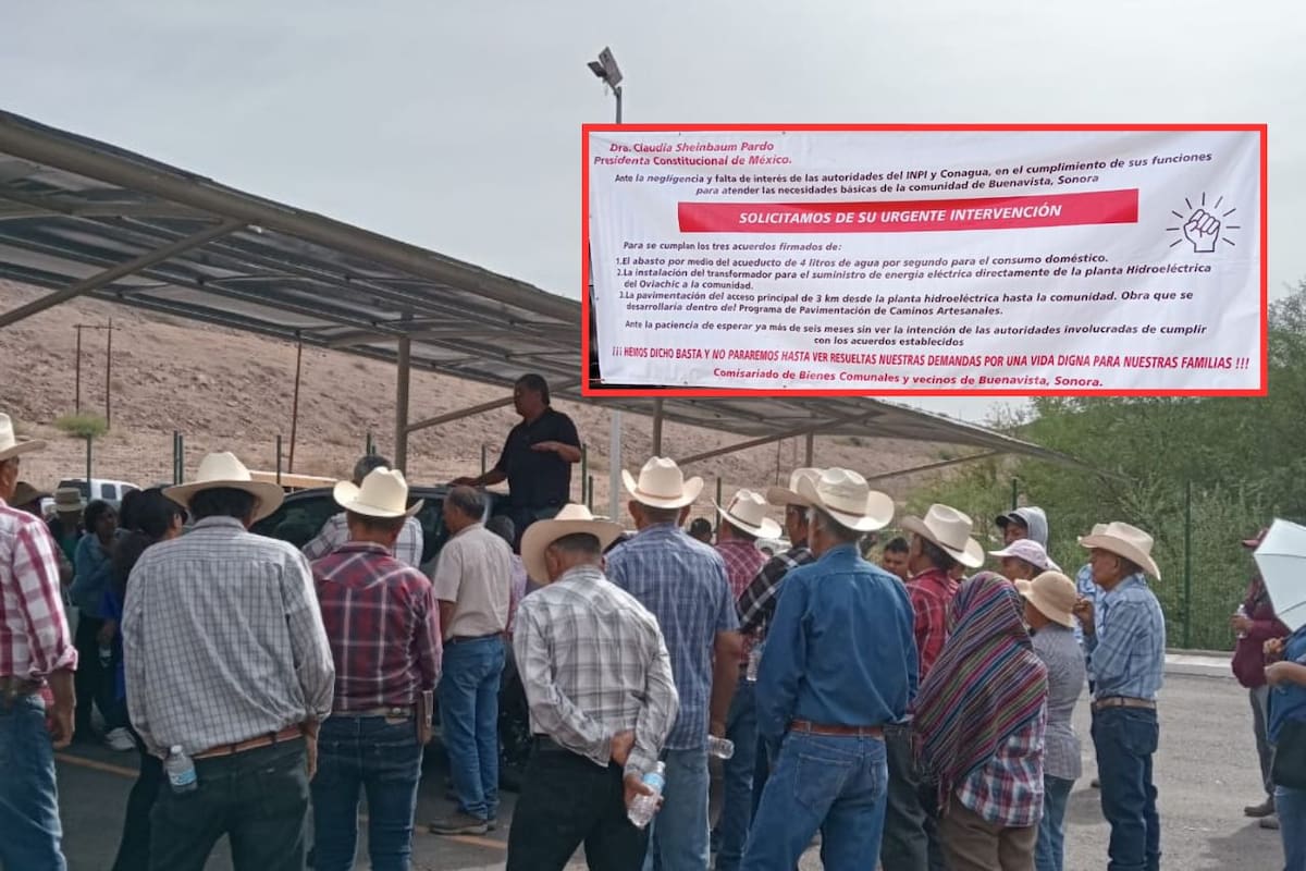 Exigen comuneros de Buenavista respuesta a supuestos acuerdos faltantes del Plan de Justicia Yaqui