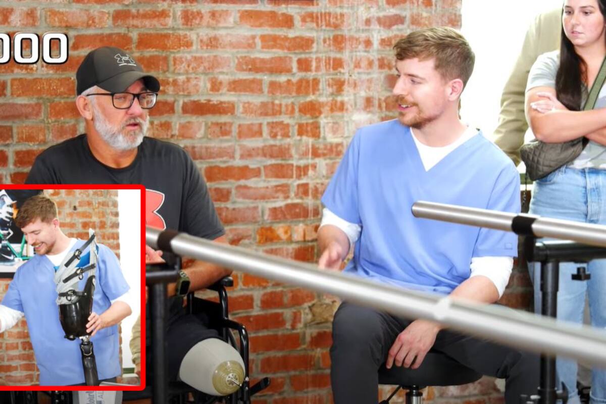 MrBeast critica el sistema de salud de EU después de ayudar a 2,000 amputados a conseguir prótesis y YouTube lo censura