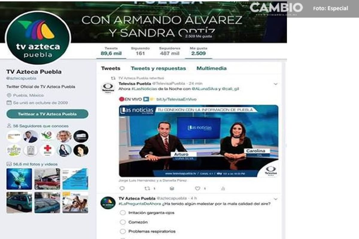 Community de TV Azteca comparte tuit de actriz porno y de Televisa