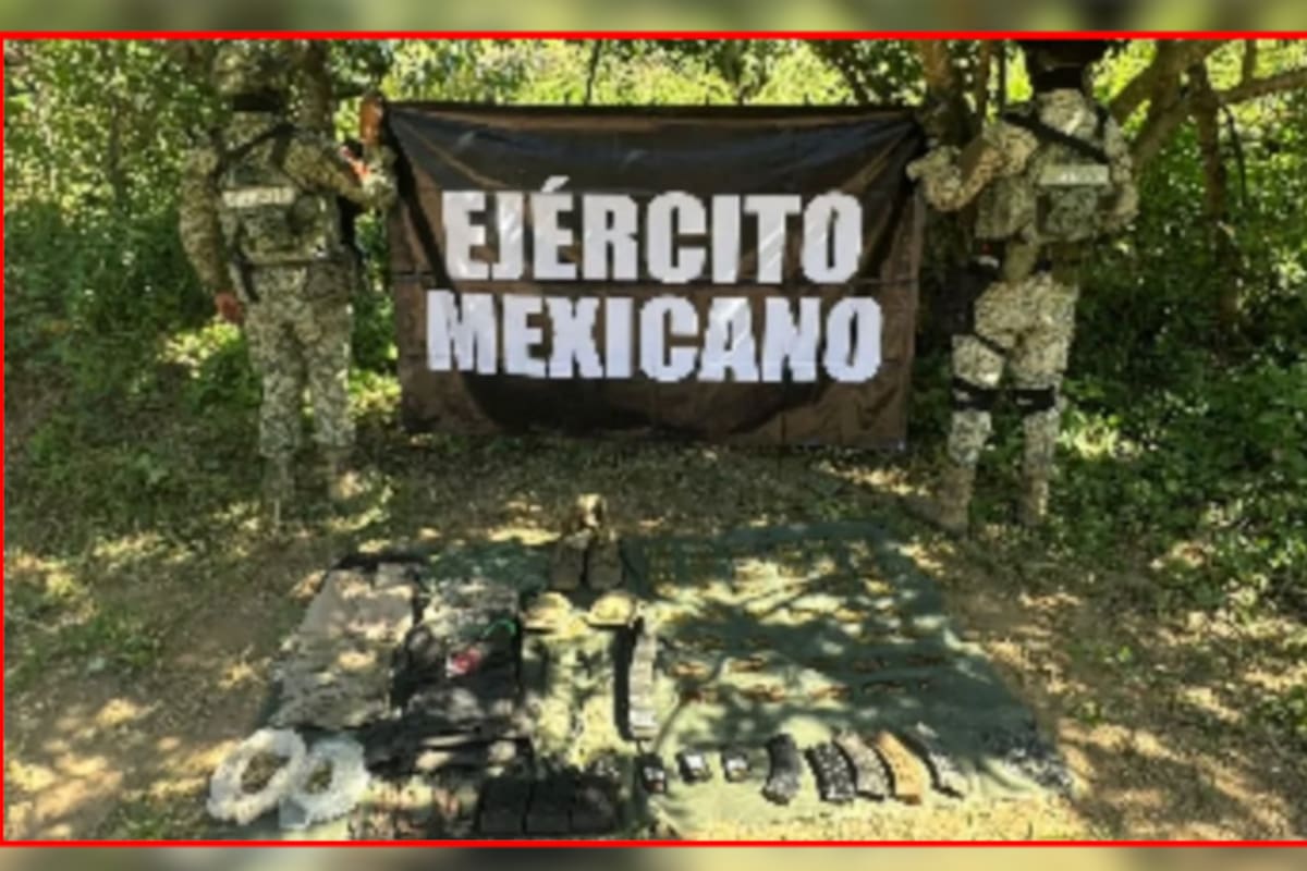 Militares aseguran cartuchos, marihuana y equipo táctico en Concordia: operativo revela presencia de material bélico en zona rural