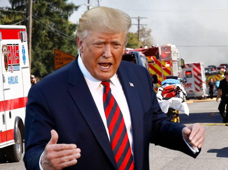 Trump cataloga como un “ataque dirigido a los cristianos” el tiroteo e incendio en iglesia de Michigan que ha dejado un muerto y nueve heridos