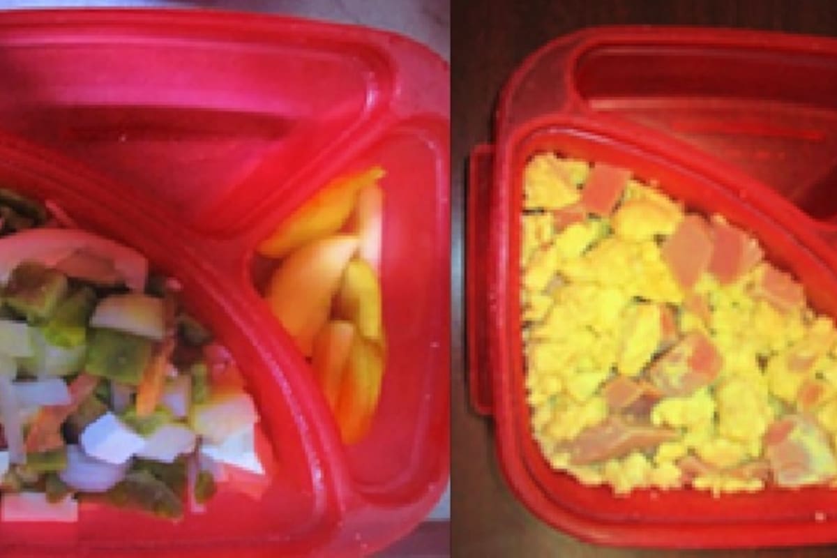 Así es la comida dentro de un reclusorio