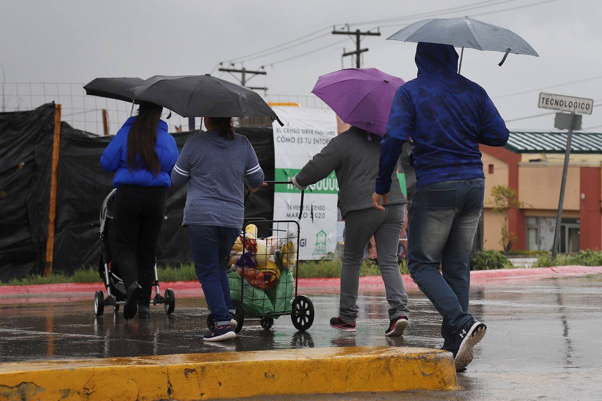 Pronostican un fin de semana frío y con lluvias