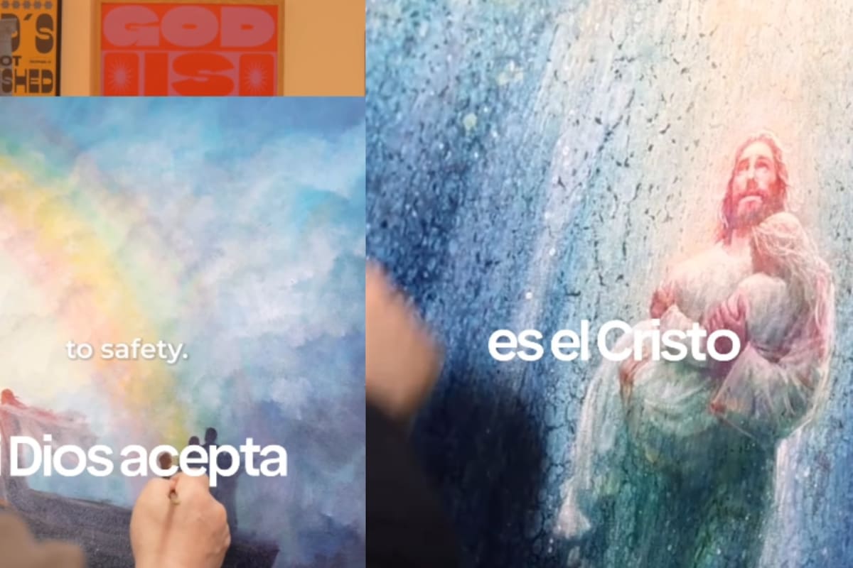“Cada pintura comienza con una oración”: El pintor coreano que afirma pedir la guía de Dios para retratar a Cristo y se volvió viral por sus conmovedoras obras