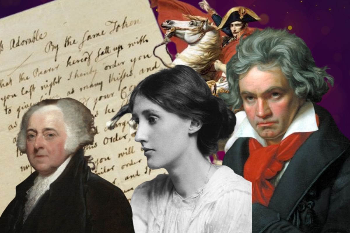 Las seis cartas de amor más famosas de los últimos siglos