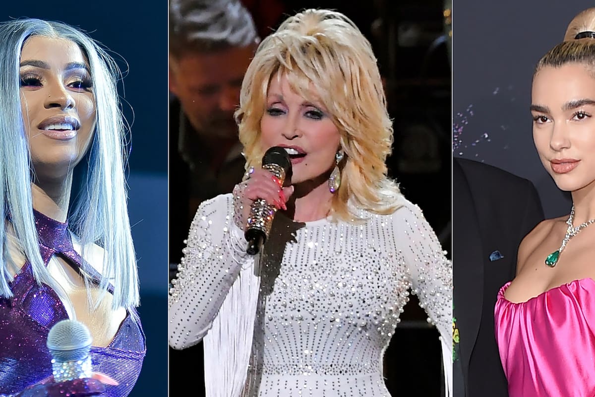 Cardi B, Dolly Parton y JLo serán homenajeadeas por Billboard