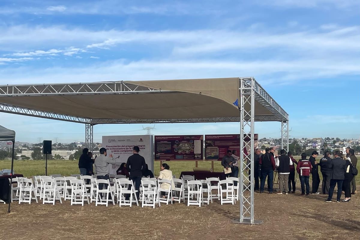 Legisladores analizan en reunión privada proyecto de planta desaladora en Rosarito