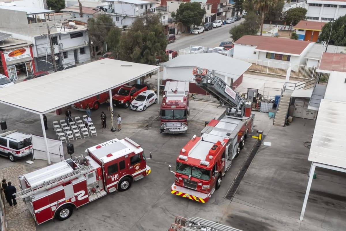Bomberos de Rosarito recupera capacidad para atender incendios y rescates en altura