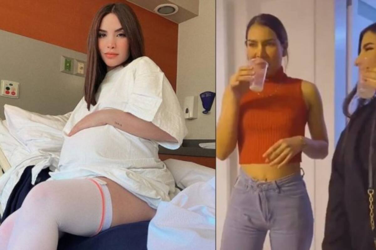 Kimberly Loaiza reta a su hermana a beber leche materna