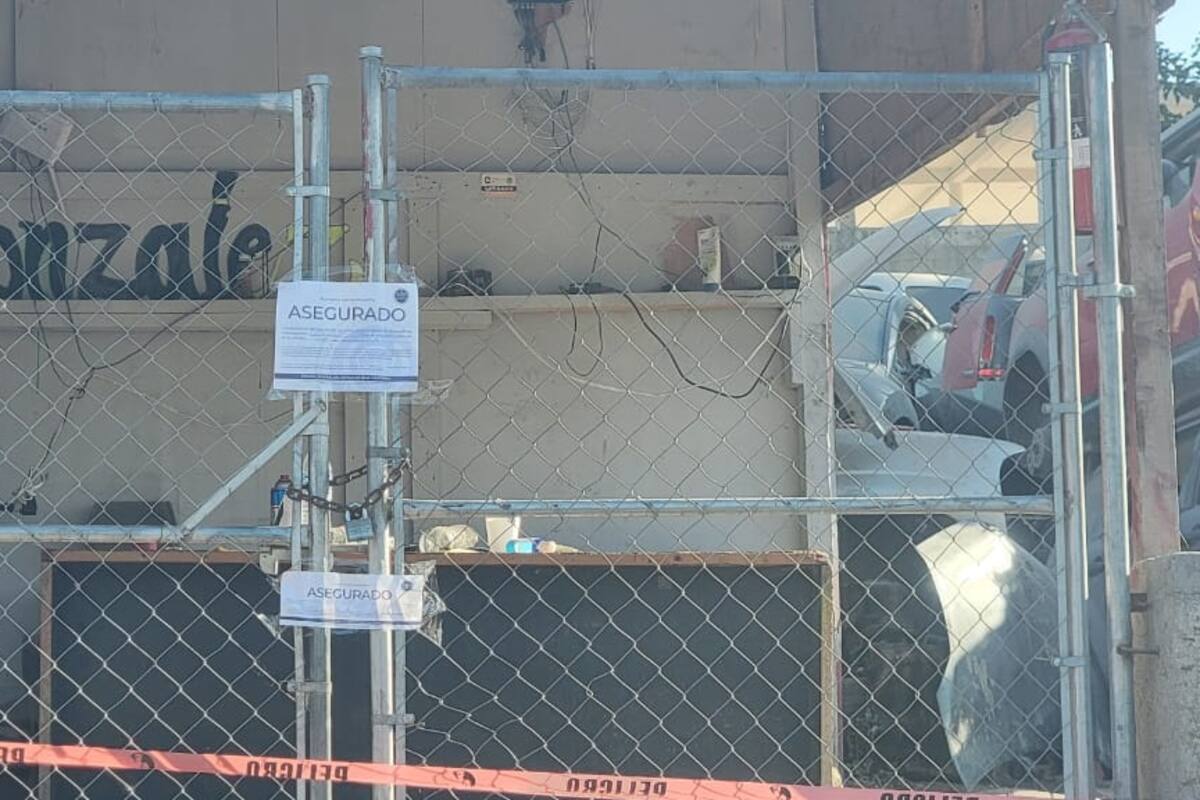 FGE recupera tres vehículos con reporte de robo durante cateo a yonque