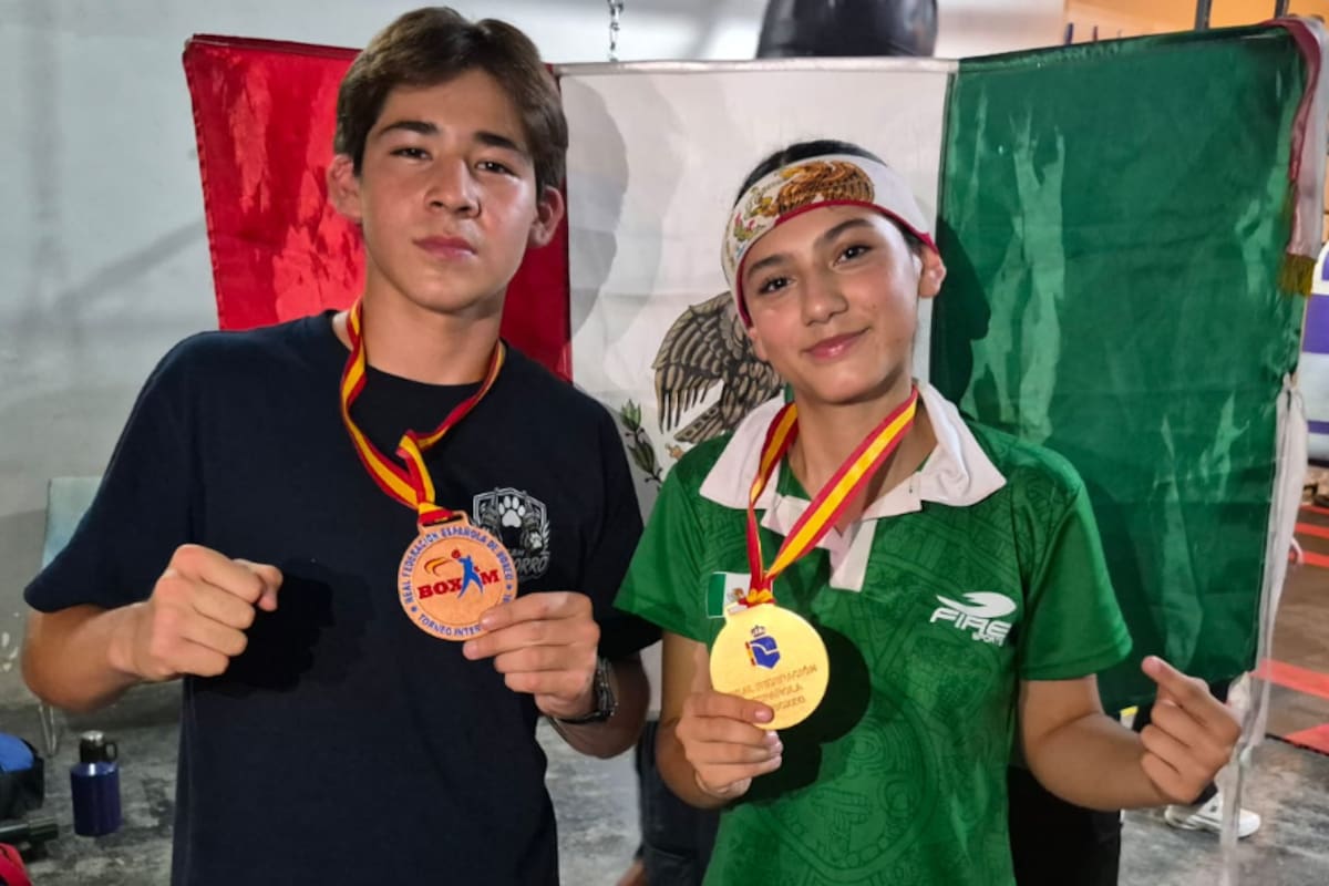 Cachanillas brillan en España con oro y bronce en el Boxam 2026.