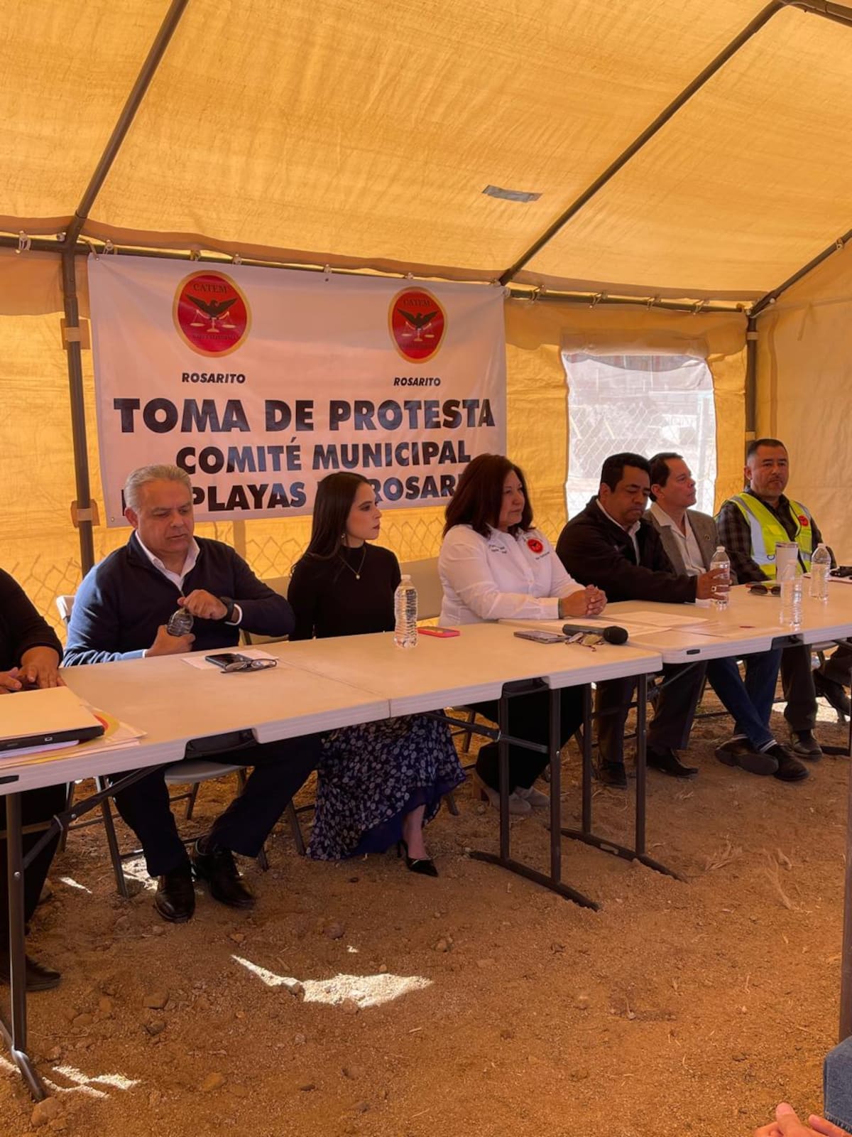 Operadores de carga pesada señalaron acoso por parte de elementos de la Guardia Nacional, por lo que decidieron adherirse a la Catem para recibir respaldo y representación. Foto: Carmen Gutierrez