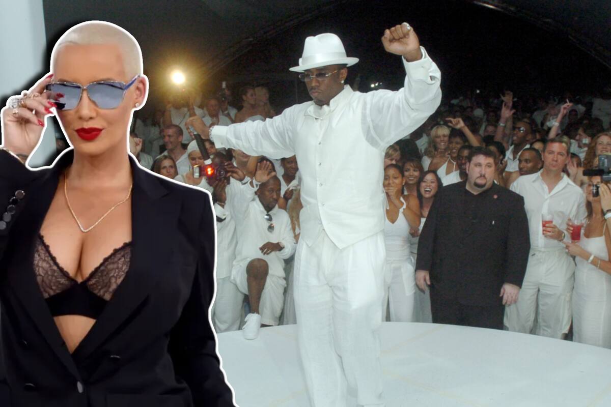Amber Rose, invitada frecuente de ‘Diddy’ Combs revela lo que sucedía en sus “white party”