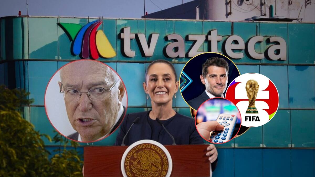 Mientras Ricardo Salinas Pliego mantiene disputas legales con el gobierno de Claudia Sheinbaum, TV Azteca confirmó que dará cobertura al Mundial 2026 con Christian Martinoli, Jorge Campos e Iker Casillas