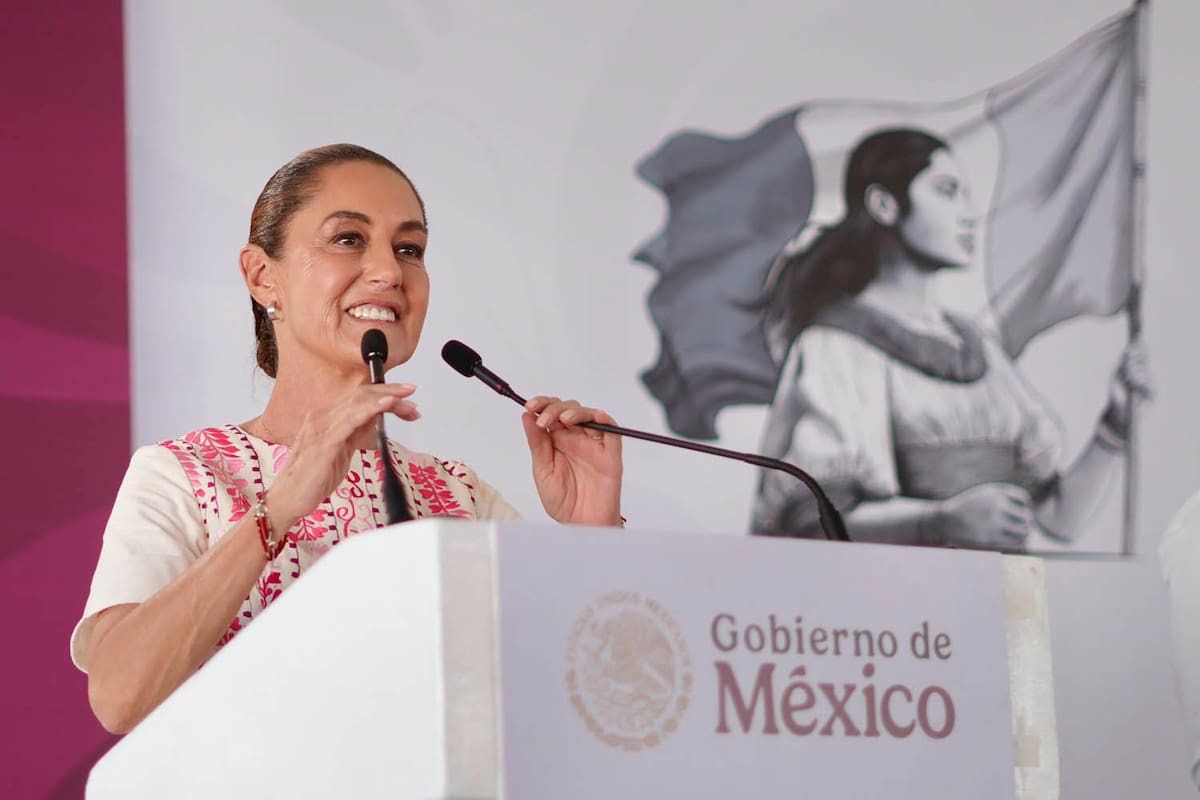Comondú, Baja California Sur. México. 1 de marzo 2026. La presidenta constitucional de los Estados Unidos Mexicanos, la Doctora Claudia Sheinbaum Pardo en Programas para el Bienestar. |Foto: Hazel Cárdenas/Presidencia