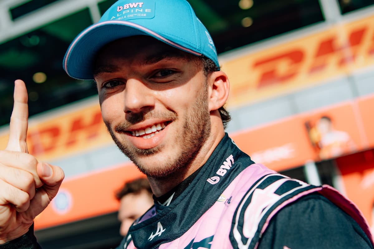 Un día después de perder el podio de Mónaco, Pierre Gasly logra la primera pole de su carrera en Monza, donde consiguió su única victoria en F1 hace 5 años