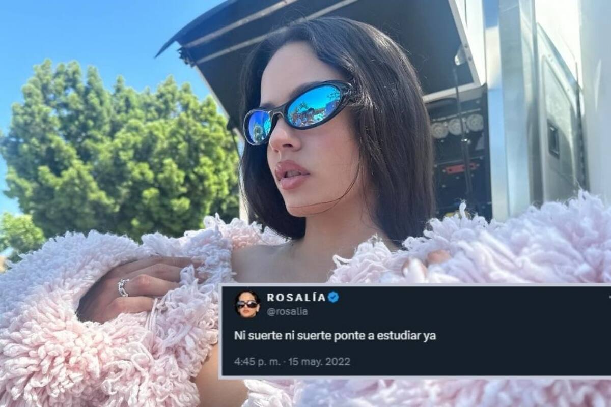 Rosalía felicita a un fan, a quien aconsejó hace tres años, por terminar sus estudios
