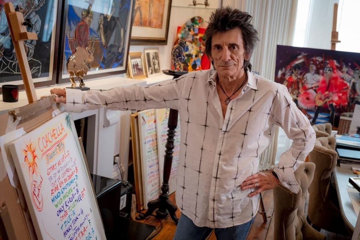 Ronnie Wood, de los Rolling Stones, supera por segunda vez el cáncer