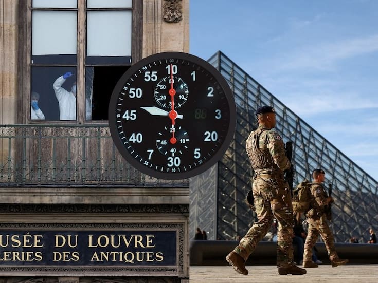 Robo en el Louvre: investigadores afirman que la fuga pudo evitarse con solo 30 segundos de anticipación