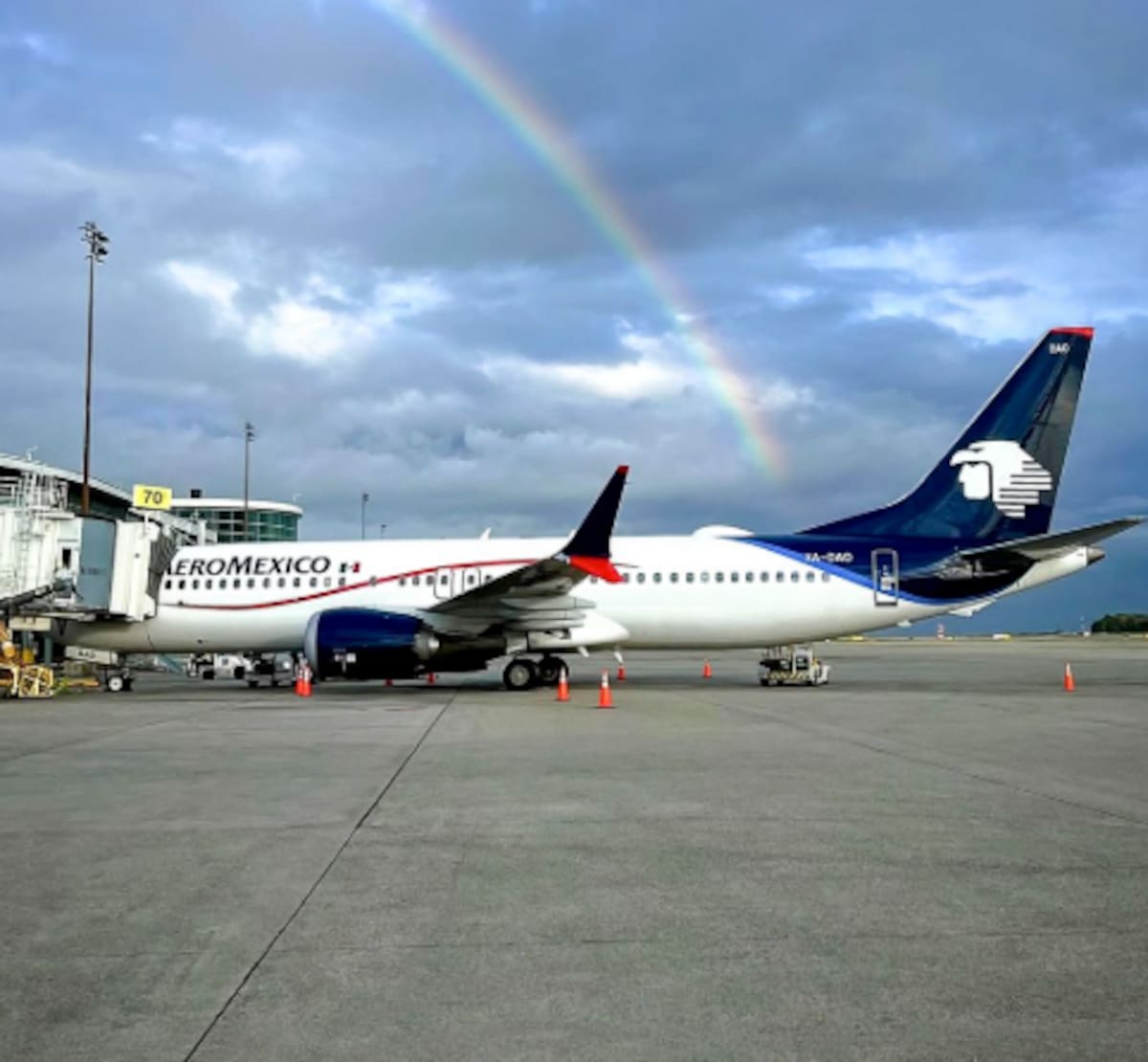 Ilustrativa de IG @aeromexico