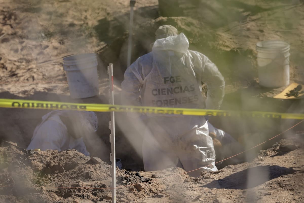 Suman 16 cuerpos en siete fosas clandestinas en la colonia Miguel Alemán en la Zona Valle de Mexicali