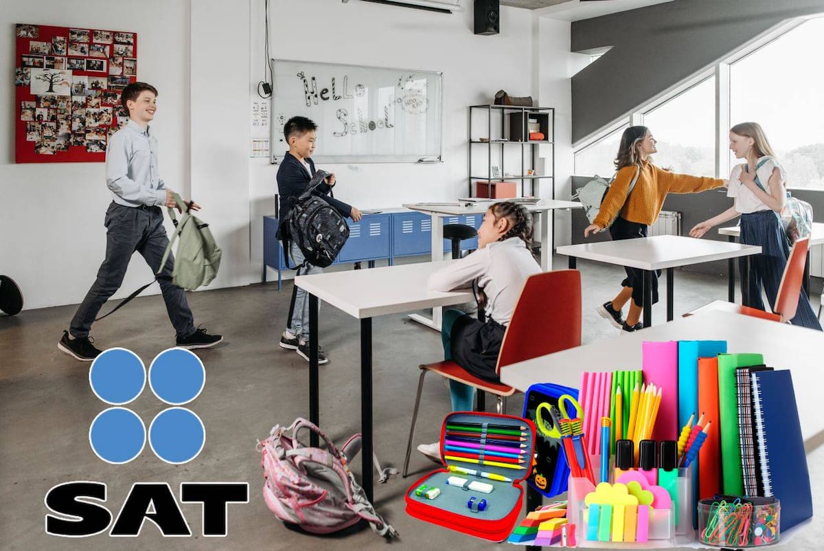 Gastos como las colegiaturas de escuelas privadas, con ciertos límites, y el transporte escolar, en algunos casos, pueden deducirse de impuestos para disminuir la carga fiscal de la próxima declaración anual. | Foto: Pexels/ Pngwing