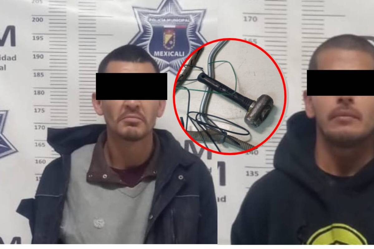 Arrestan a dos por daños en una tienda; uno con orden de aprehensión