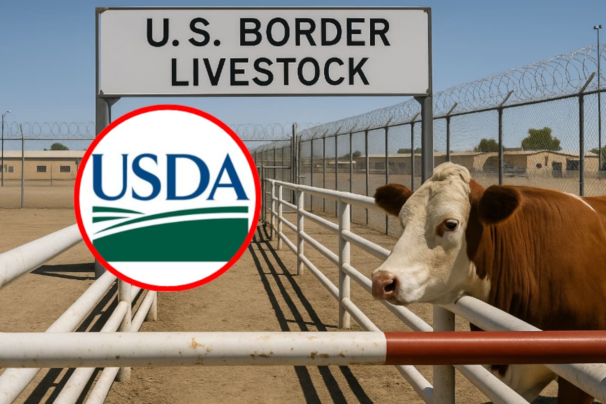Reabren frontera sur de Estados Unidos para ganado tras brote de gusano barrenador: sólo animales de Sonora y Chihuahua podrán cruzar