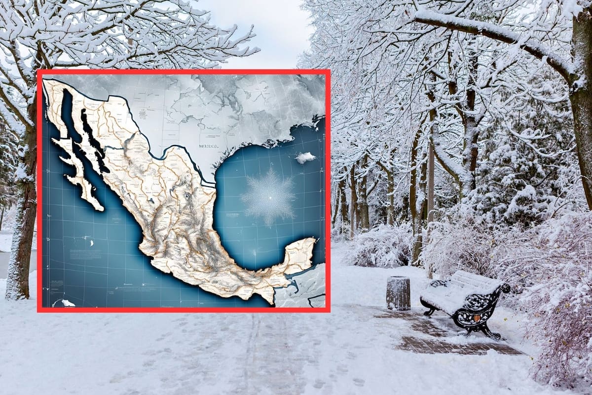 Pronóstico del clima: Frente frío 23 provocará temperaturas de hasta -15 °C, lluvias y fuertes vientos hoy en gran parte de México