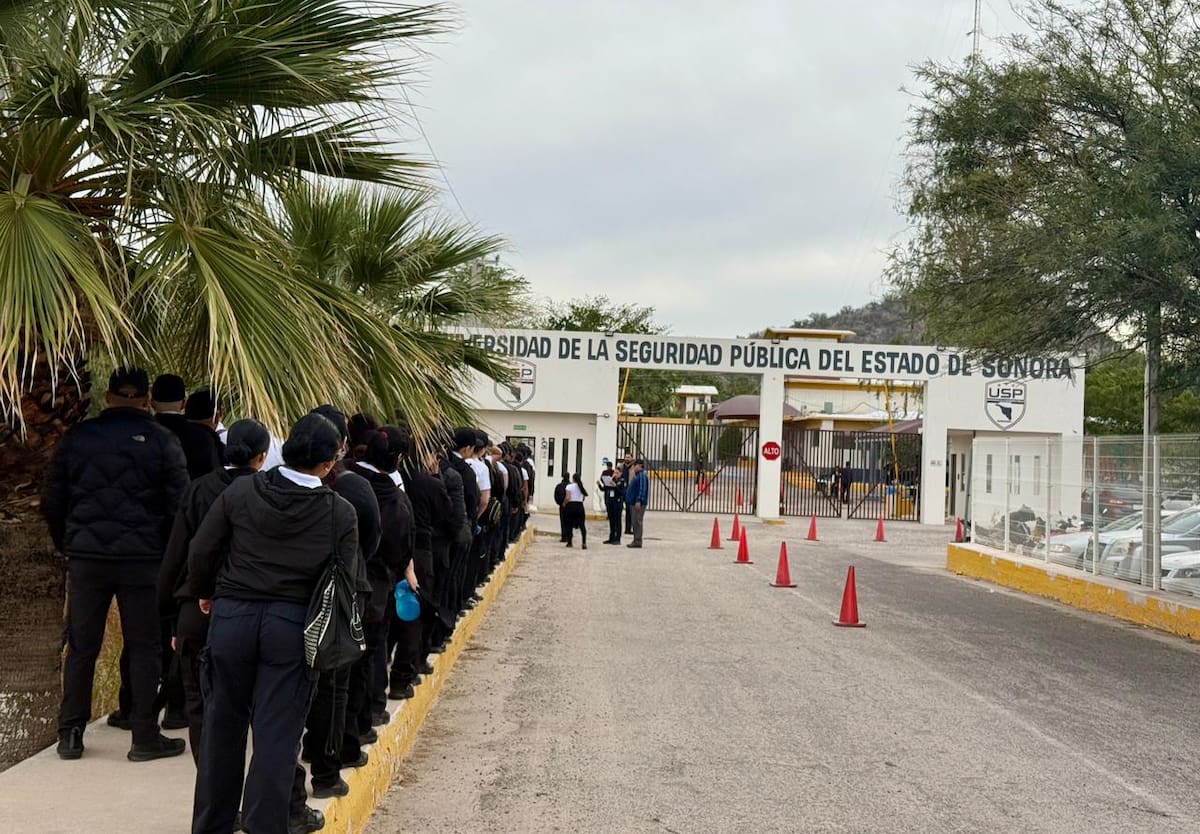 La Universidad de la Seguridad Pública abrió una nueva convocatoria en esta semana. FOTO ILUSTRATIVA: ESPECIAL SSPC SONORA