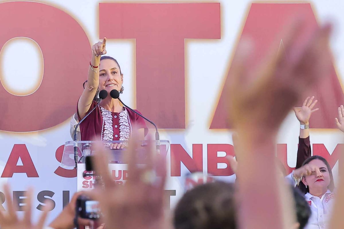 Claudia Sheinbaum cierra campaña en Sonora
