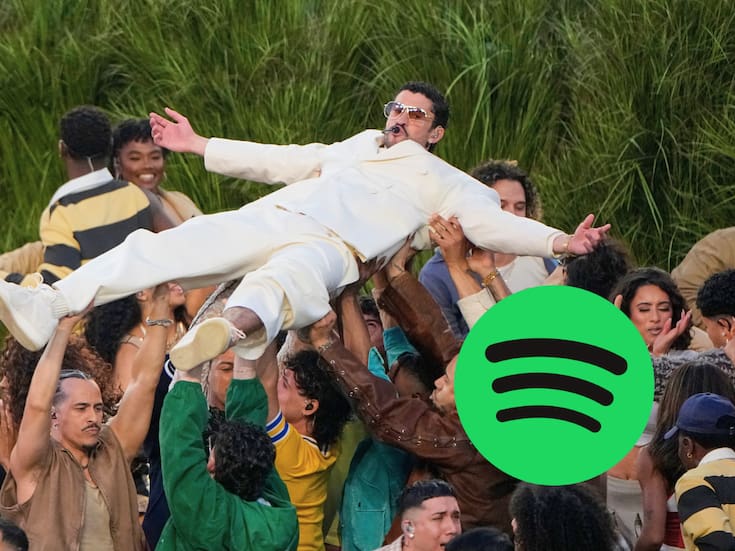 Bad Bunny se convierte en el primer artista latino en superar los 100 millones de oyentes mensuales en Spotify