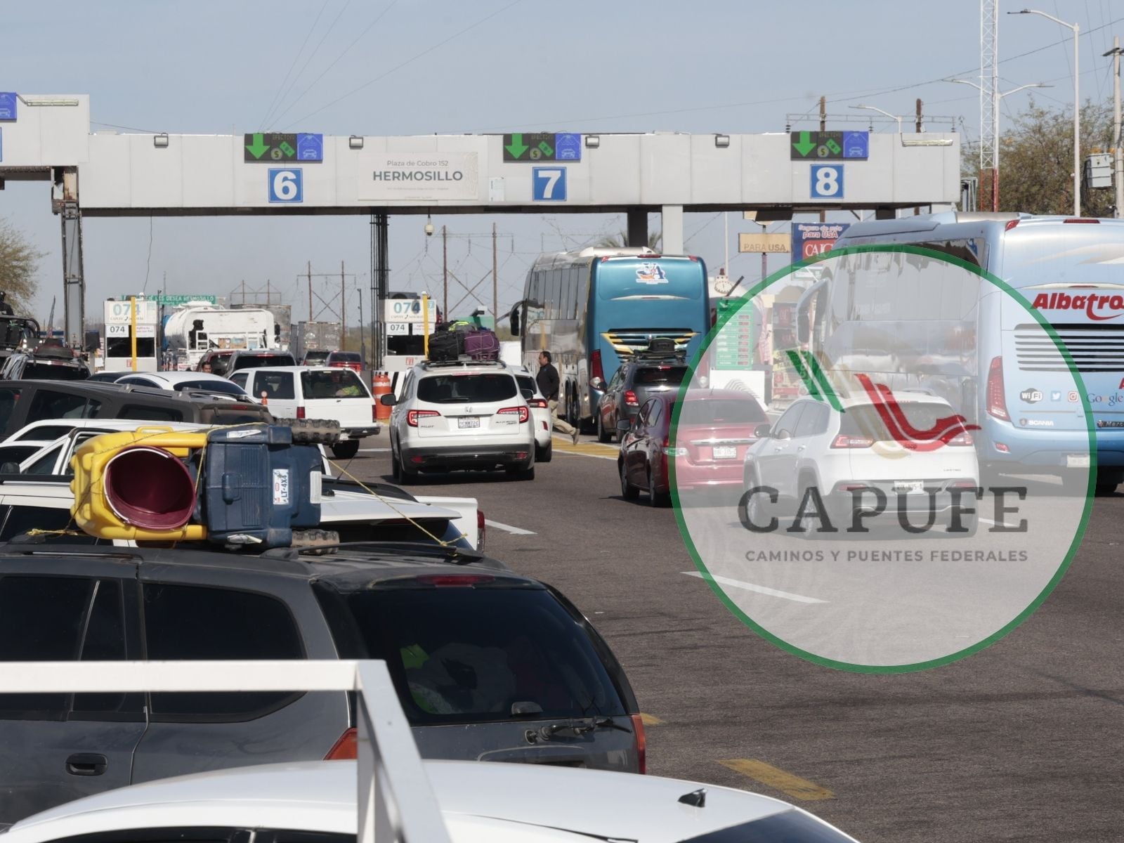 Capufe publicó nuevos lineamientos en el Diario Oficial de la Federación, donde indica que el TAG debe colocarse en el parabrisas para poderlo leer. | Foto: Teodoro Borbón (GH)