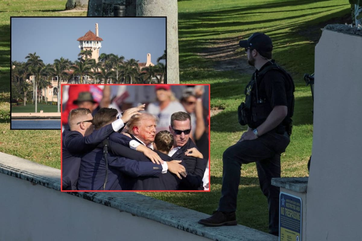 Servicio Secreto mata a joven de 20 años que intentó ingresar de madrugada con escopeta y bidón de combustible al perímetro de Mar-a-Lago, residencia de Donald Trump en Florida; el complejo quedó bajo investigación federal