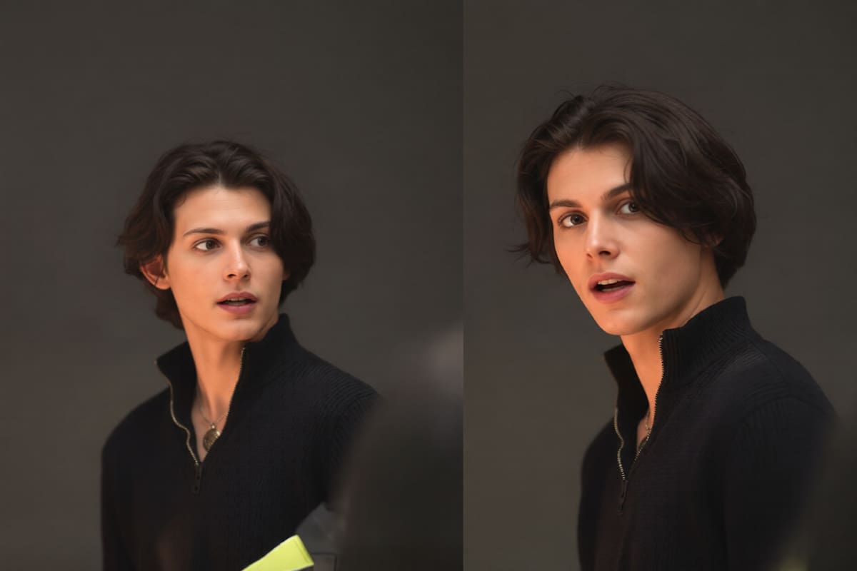 Foto mejorada con IA.