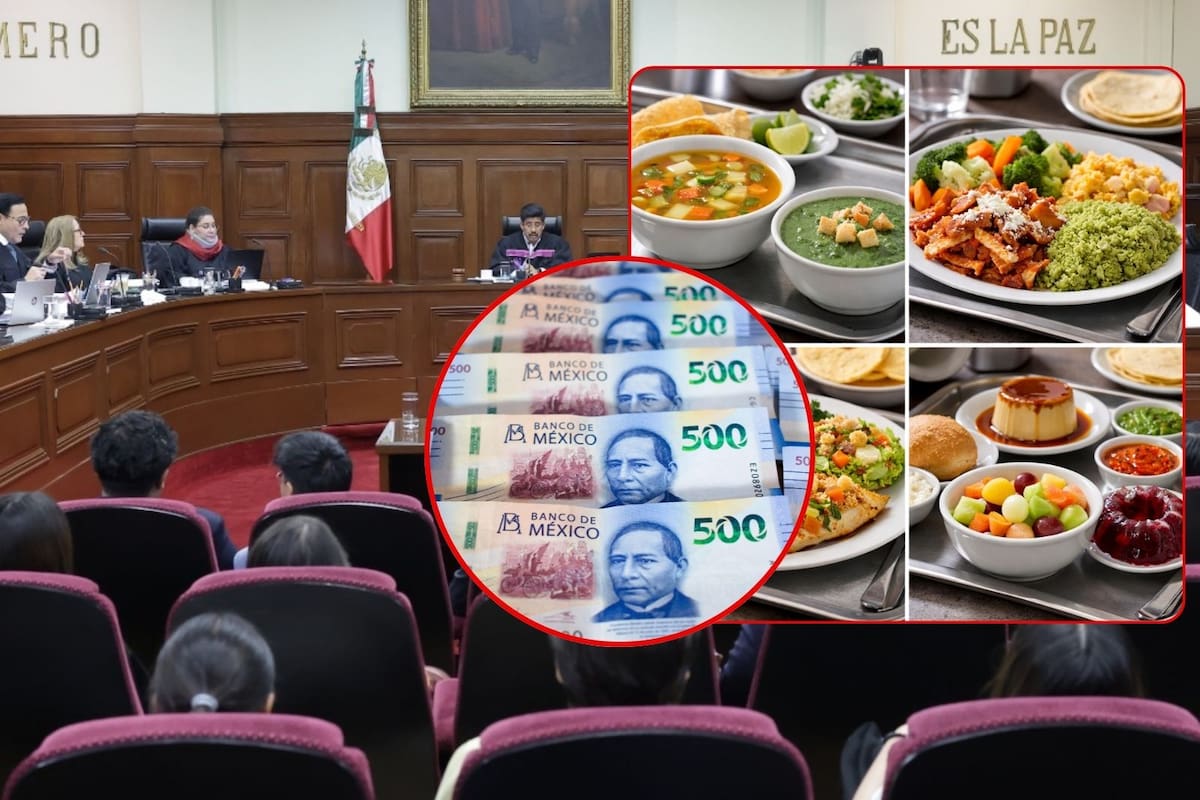 El Poder Judicial pagará hasta 331 mdp en servicios de comedor con platillos de cuatro tiempos y de alto valor nutricional, pese al discurso de ‘austeridad’ tras la reforma judicial; el contrato aplicará en todas las sedes centrales y oficinas regionales de México