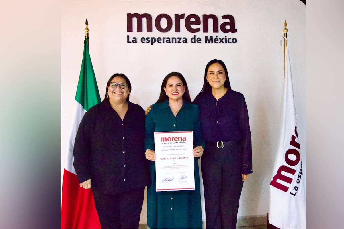 Célida López es elegida por Morena como su Coordinadora de la Defensa en Hermosillo