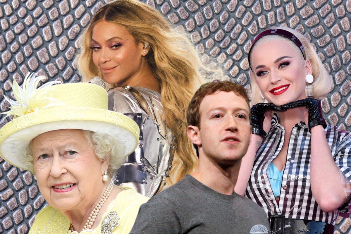 Famosos que, según teorías conspirativas, serían reptilianos