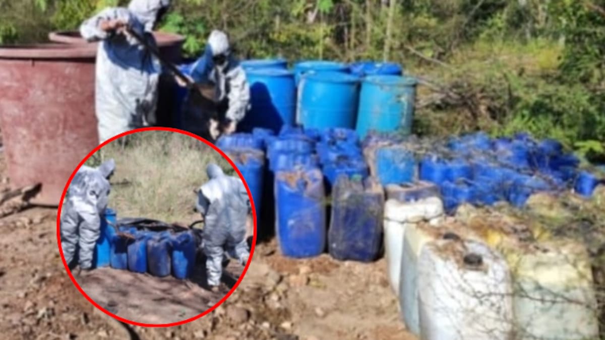 Operativo en Culiacán: autoridades localizan y aseguran más de 2,000 litros de precursores químicos ocultos en áreas rurales de El Melado y Corralejo