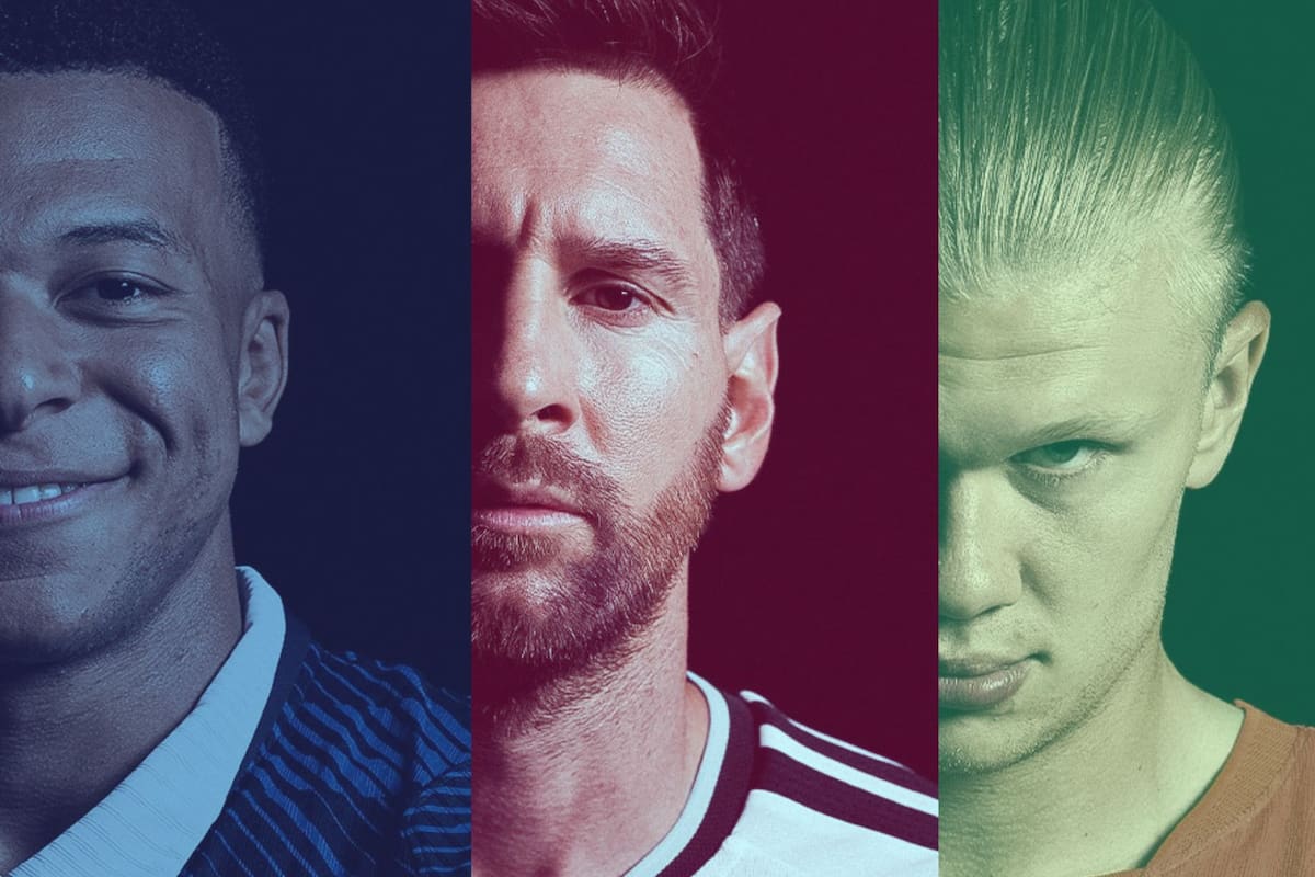 La FIFA hace referencia a Jujutsu Kaisen con la “Triple Expansión de Dominio” de Mbappé, Messi y Haaland como los reyes del fútbol actual