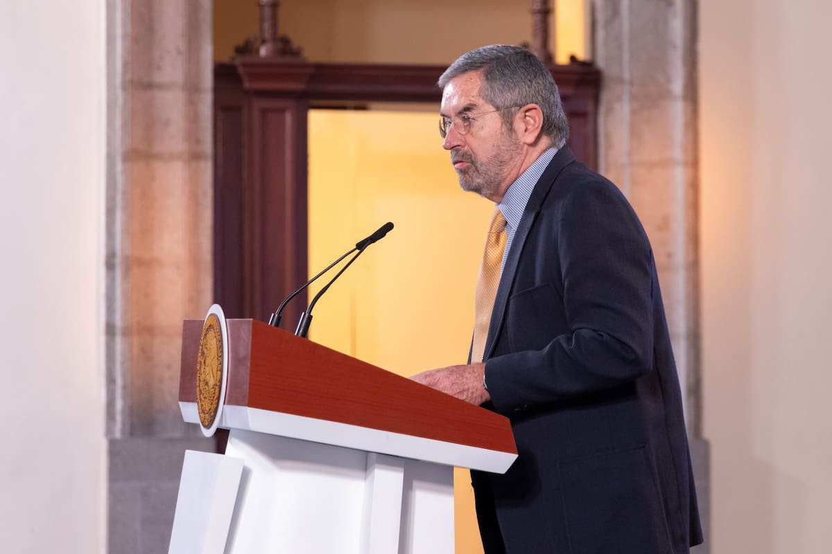 Juan Ramón de la Fuente, secretario de Relaciones Exteriores de México. | Crédito: Presidencia